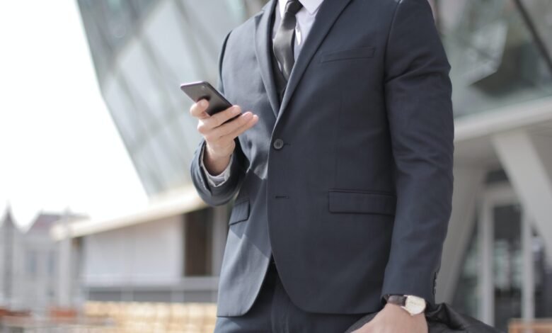 Clothes that are applicable to add business is a business suit