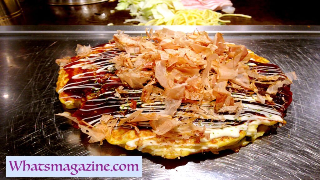 Anime food This is just a pancake you've never attempted previously. Okonomiyaki is a cabbage pancake that's topped with an exceptional Worcestershire mixed sauce.