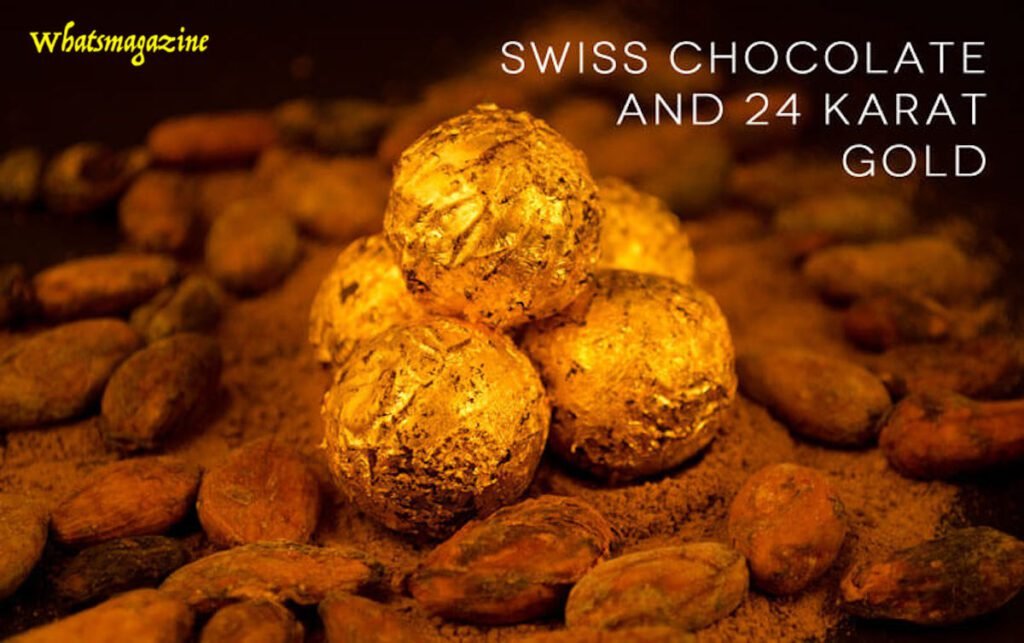 most expensive chocolate DeLafée of all Switzerland's Gold chocolate-box has a Swiss National lender golden coin reprinted between 1910 and 1920.