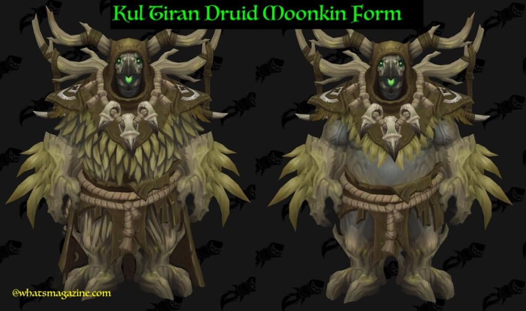 Kul Tiran Human Druid Forms