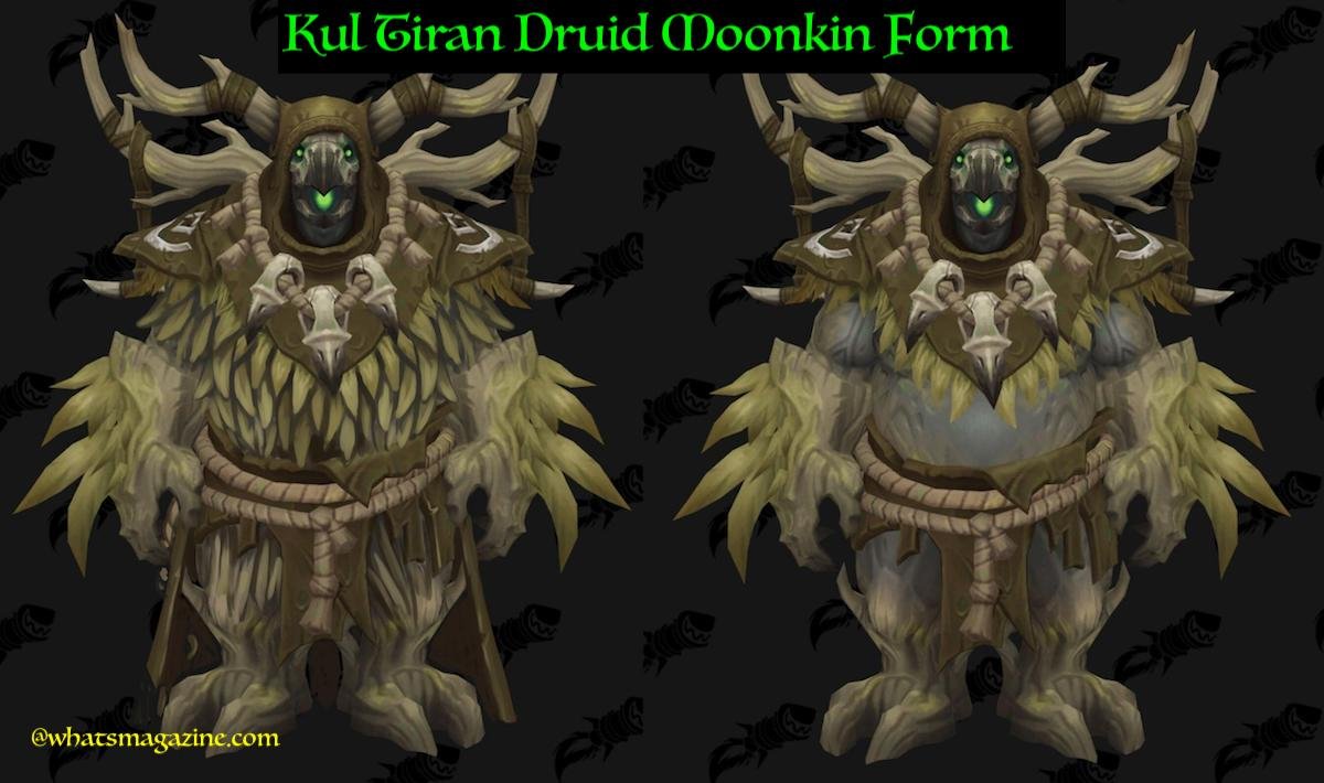 Kul Tiran Human Druid Forms Terrifying Shapes Will Blow Your Mind Whatsmagazine