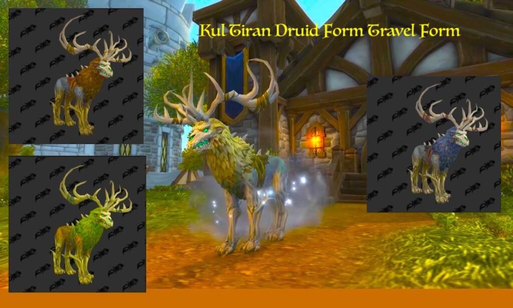 Kul Tiran Human Druid Forms