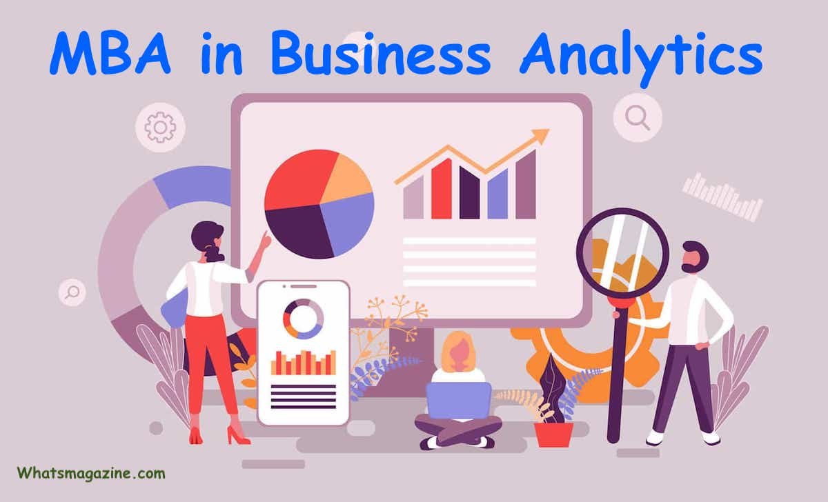 MBA in business analytics