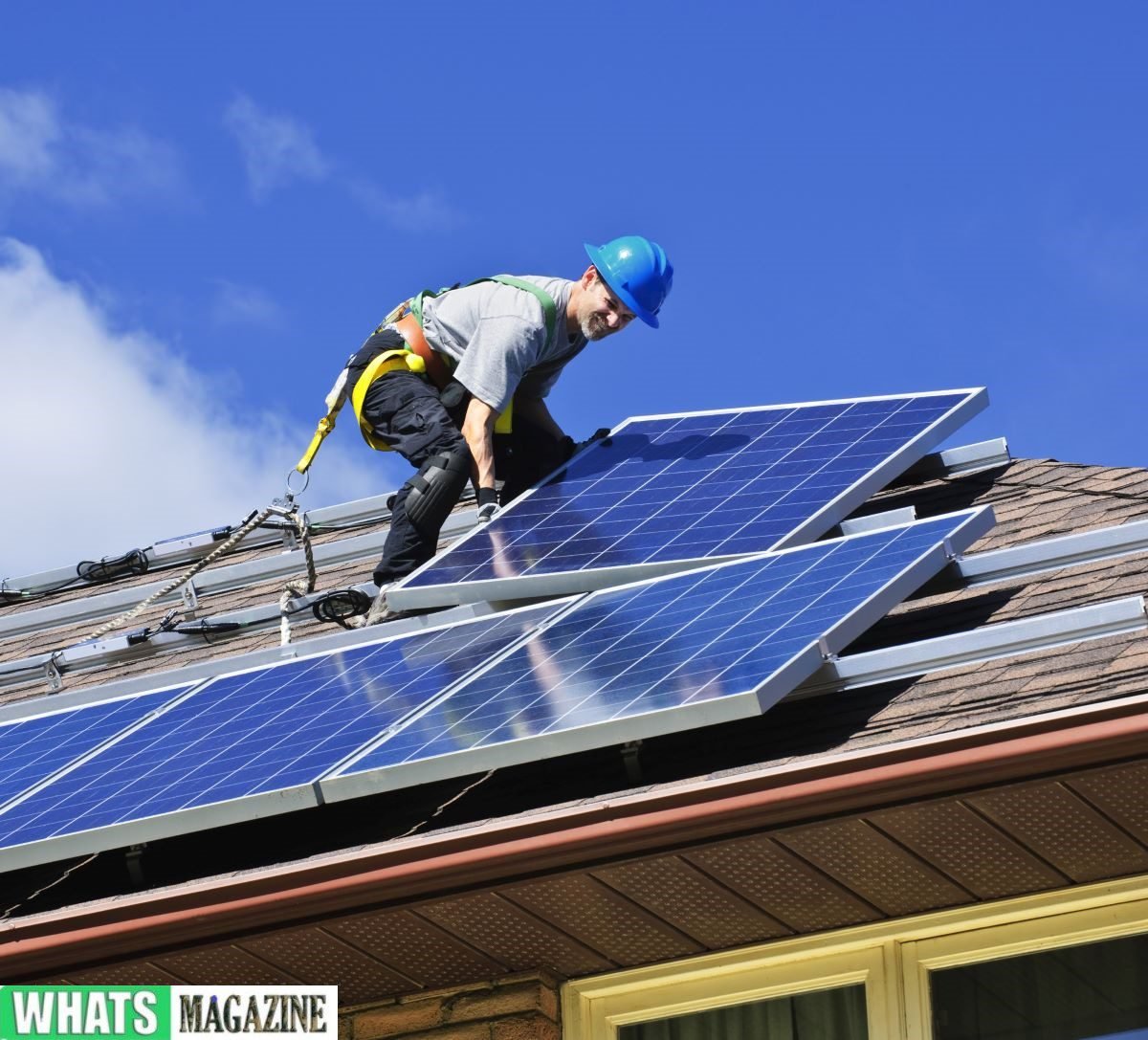 solar panel roofing